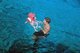 Thailand: Father and daughter, Island 5, snorkellers, Similan Islands